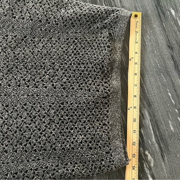 CYNTHIA Cynthia Steffe Knitted A Line Skirt Sz M - Picture 5 of 6